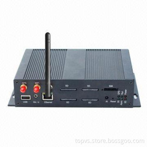 2CH H.264 Car Mobile DVR, D1 Resolution/Smartphone/Car Surveillance/128GB Storage/GPS/3G/Wi-Fi